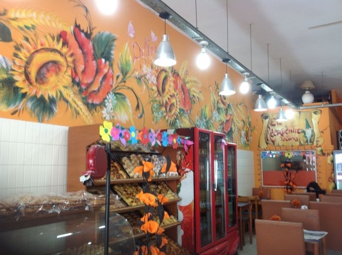 Mural decorativo Panaderia El Reencuentro 