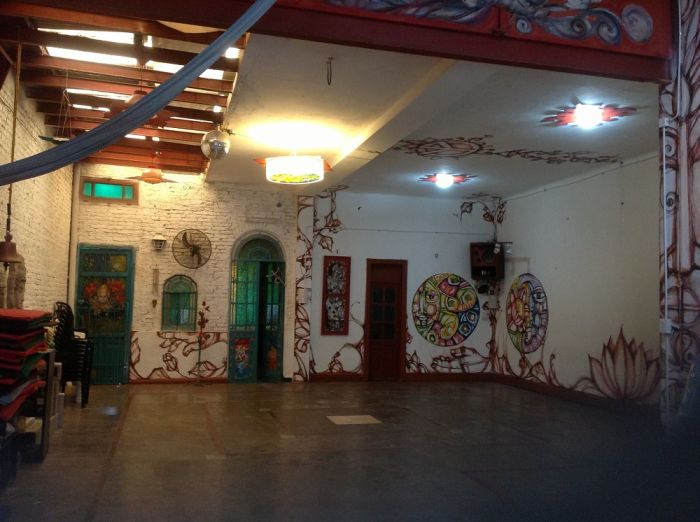 Vista del Salón Principal Antara Escuela de Yoga  