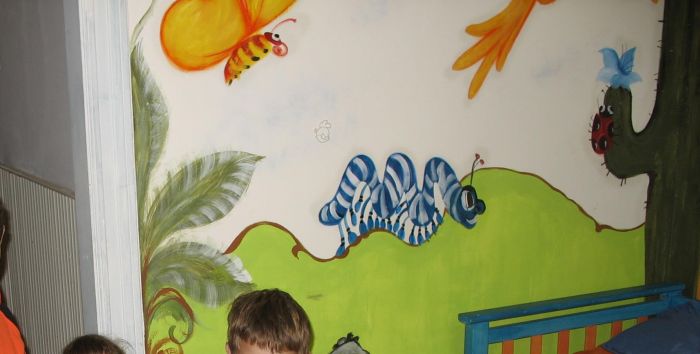  Habitación infantil animales 