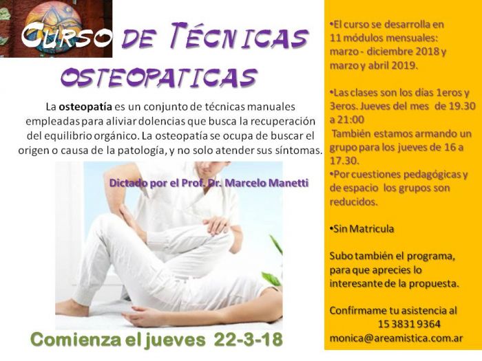  Curso de Osteopatia 