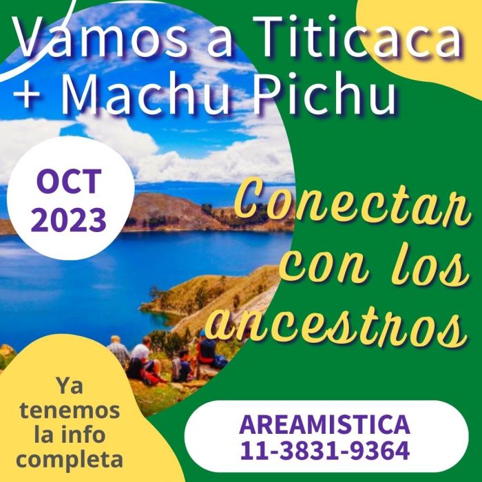  Viaje a Titikaka y Pachupichu OCT - 2023 