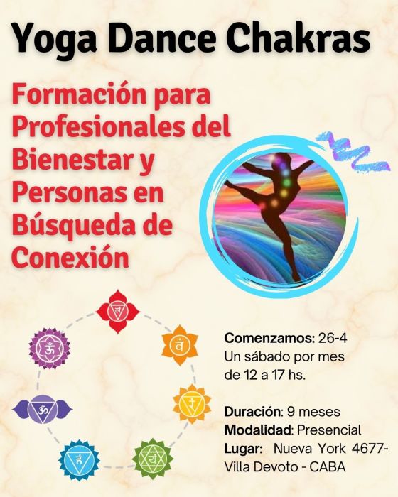  YOGA DANCE CHAKRAS LA FORMACION 