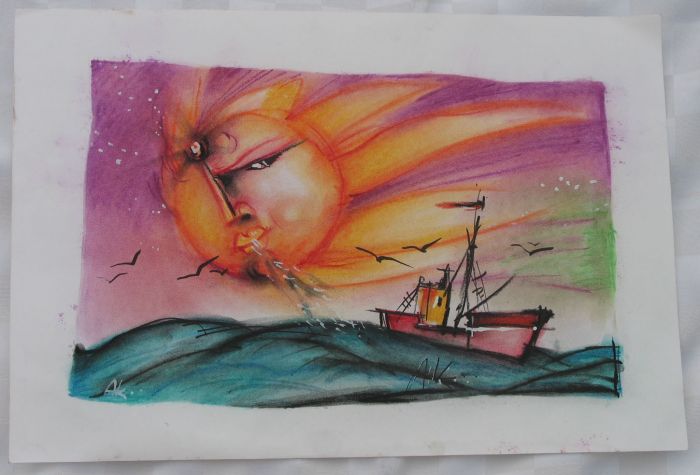 Con el sol como guia Galeria Laminas 